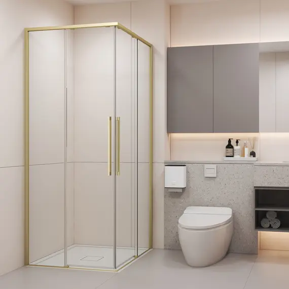 Душевое ограждение  Black&White S1220-9090G