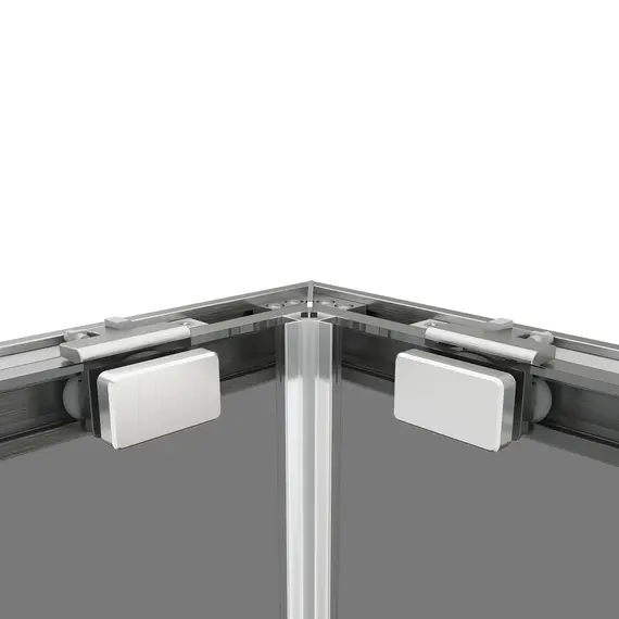 Душевое ограждение  Black&White S1220-9090N-GG