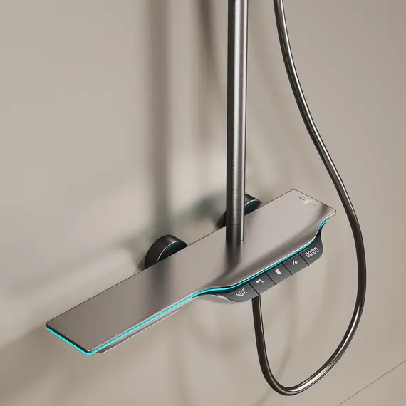 Душевая стойка Black&White UK7023MG