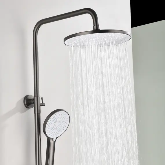 Душевая стойка Black & White GL-9102-GM