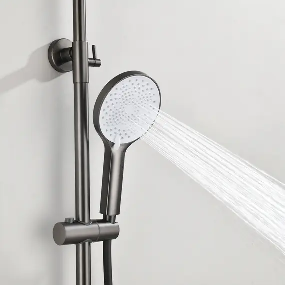 Душевая стойка Black & White GL-9102-GM