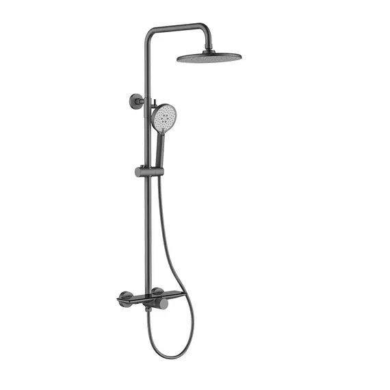 Душевая стойка Black & White GL-9104-GM