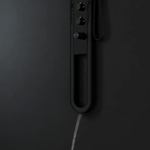 Душевая панель Black & White W075MB