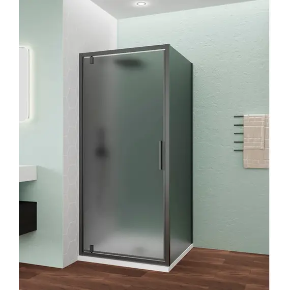 Душевой уголок ACWEN 17555Grr/16555Grr , матовое/графит 90х80/100х90