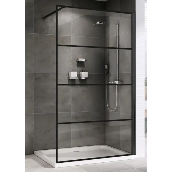 Душевая перегородка ABBER Immer Offen AG65100B/AG65120B