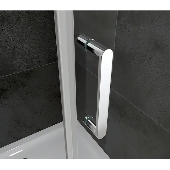 Душевая дверь ABBER Zart прозрачное/хром