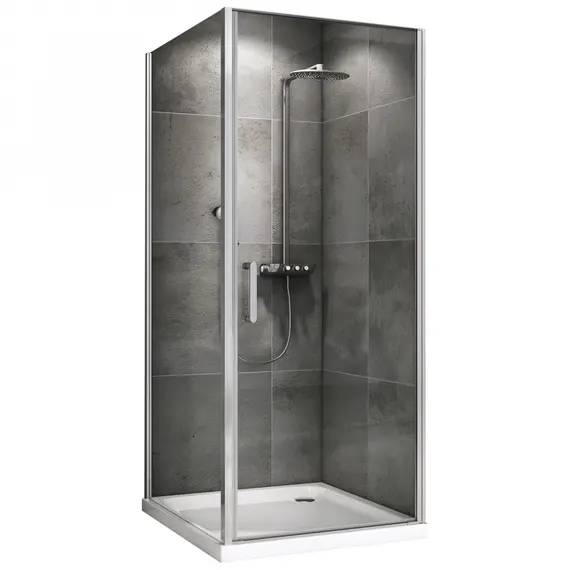 Душевой уголок ABBER Sonnenstrand прозр/хром