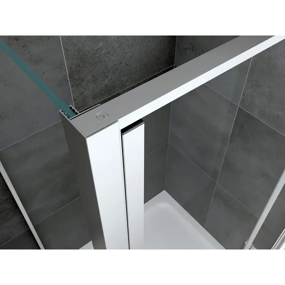 Душевой уголок ABBER Sonnenstrand прозр/хром