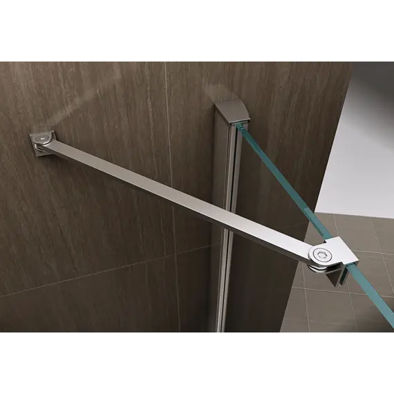 Душевой уголок ABBER Zart прозрачное/хром