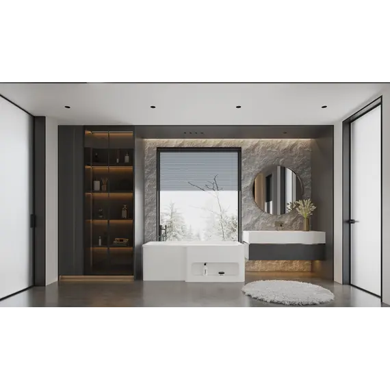 Акриловая ванна ABBER AB9506 белая