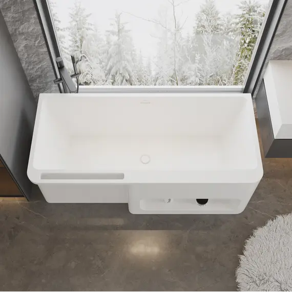 Акриловая ванна ABBER AB9506 белая