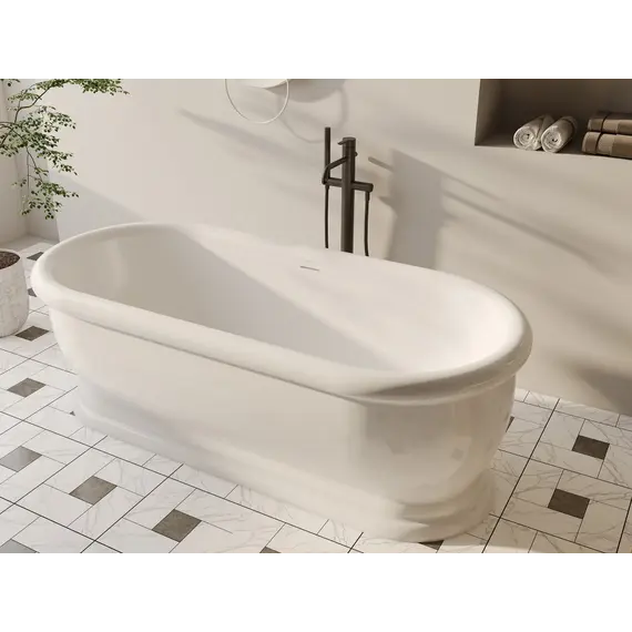 Акриловая ванна ABBER AB9515 белая