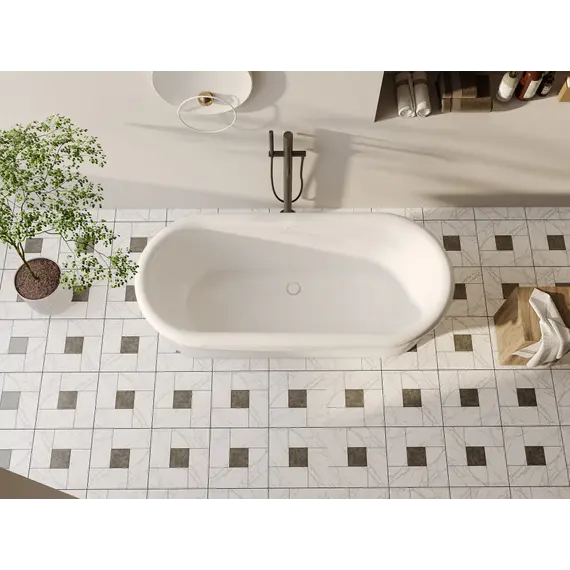 Акриловая ванна ABBER AB9515 белая