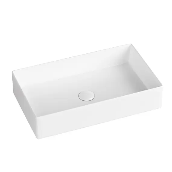 Раковина накладная ABBER Rechteck AC2220MW белая матовая