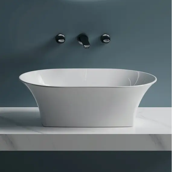 Раковина накладная ABBER Bequem AC2119 белая