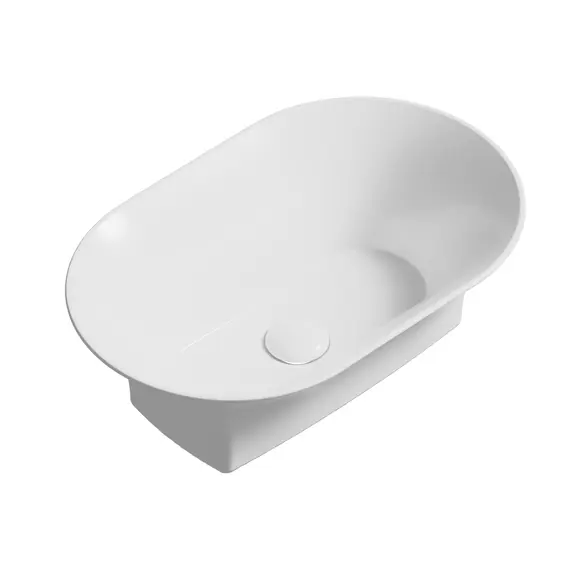 Раковина накладная ABBER Bequem AC2119 белая