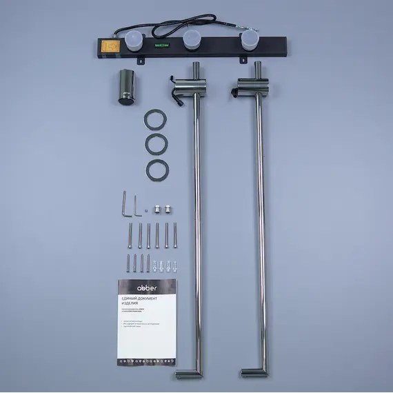 Полотенцесушитель электрический ABBER Charme AH4002 хром