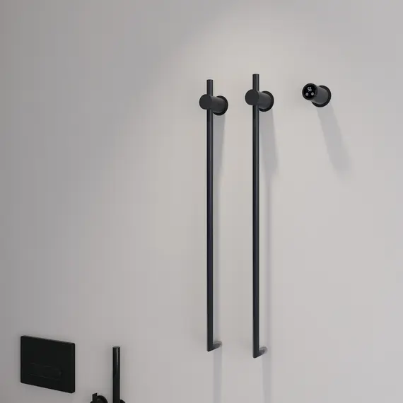 Полотенцесушитель электрический ABBER Charme AH4002MB черный матовый