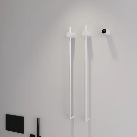 Полотенцесушитель электрический ABBER Charme AH4002MW белый матовый