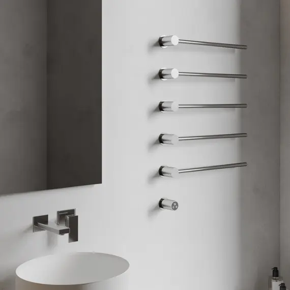 Полотенцесушитель электрический ABBER Charme AH4005 хром