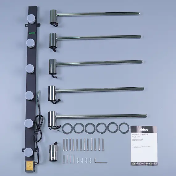 Полотенцесушитель электрический ABBER Charme AH4005 хром