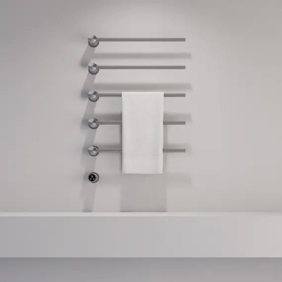 Полотенцесушитель электрический ABBER Charme AH4005BST сталь брашированная