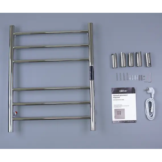 Полотенцесушитель электрический ABBER Standard AH4606 хром
