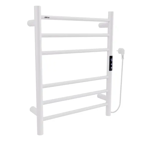 Полотенцесушитель электрический ABBER Standard AH4606MW белый матовый
