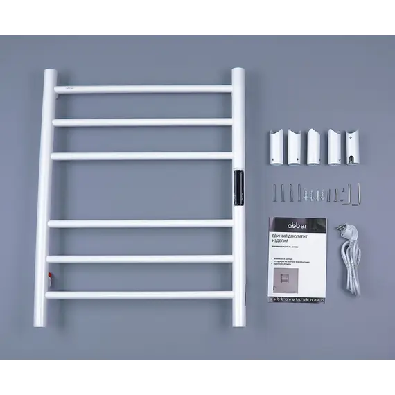 Полотенцесушитель электрический ABBER Standard AH4606MW белый матовый