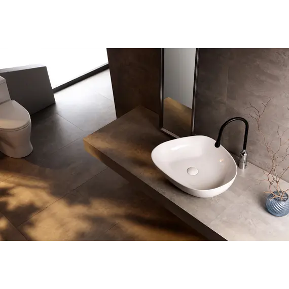 Раковина накладная ABBER Bequem AC2124 белая