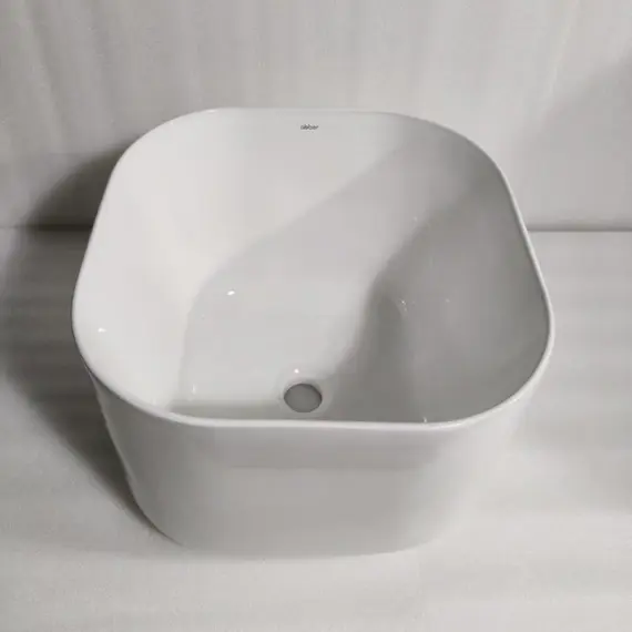 Раковина накладная ABBER Rechteck AC2222 белая