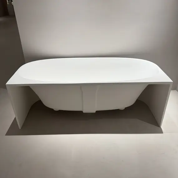 Ванна из искусственного камня ABBER Stein AS9681 белая матовая