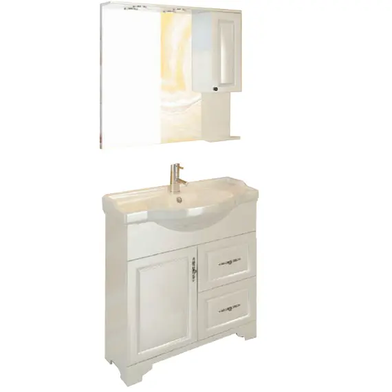 COMFORTY. Тумба-умывальник "Севилья-85/100" слоновая кость