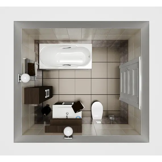 Ванна 1Marka MEDEA 150x70