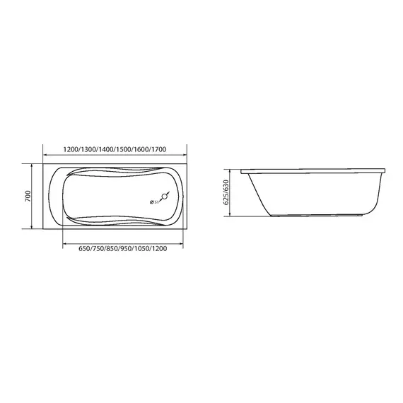 Ванна 1Marka CLASSIC