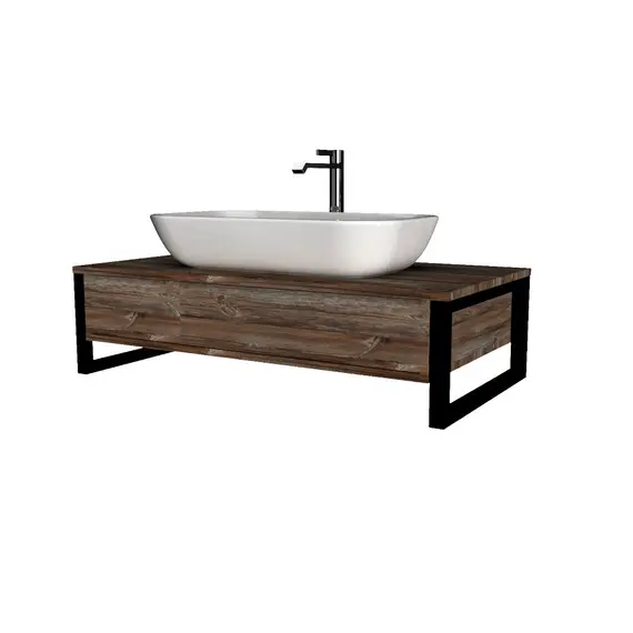 Тумба подвесная 1Marka GRUNGE LOFT дуб намибия