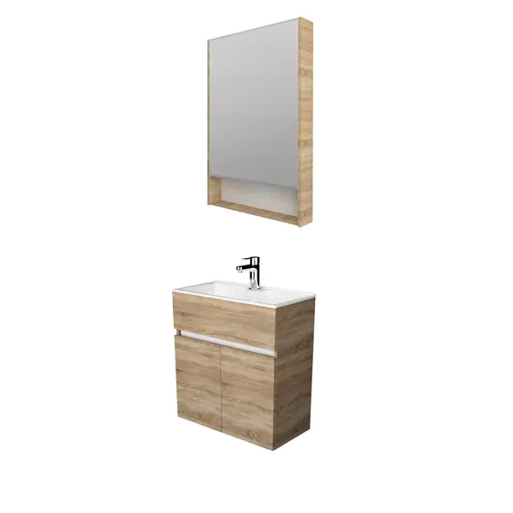 Тумба подвесная с раковиной 1Marka Mira