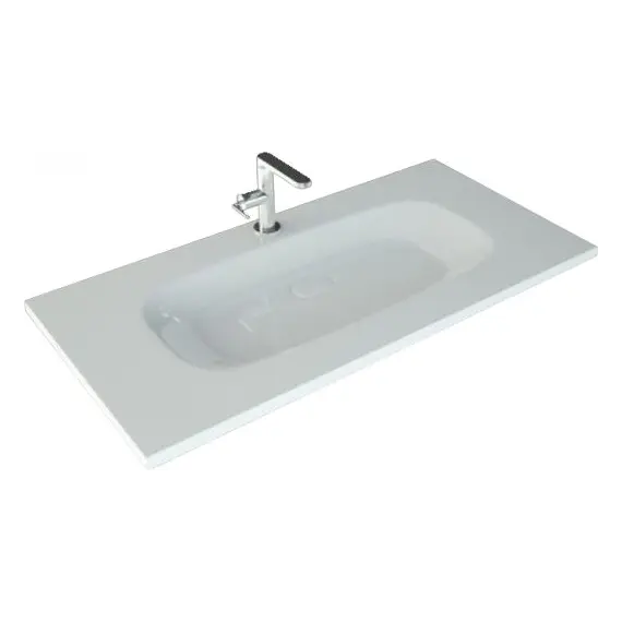 Тумба подвесная с раковиной 1Marka  Glace