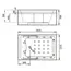 Акриловая гидромассажная ванна Gemy G9061