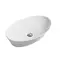 Раковина накладная овальная CeramaLux 9397