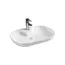 Раковина накладная овальная CeramaLux  9446