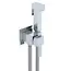 Смеситель для гигиенического душа со штуцером и держателем Cezares CZR-SET-DA2-ID3-FMM120-01