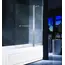 Шторка для ванны Esbano ES-1412,  120 (80+40)х140