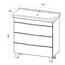 Тумба напольная без  раковины 1Marka Gaula 3 ящика