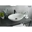 Накладная белая раковина для ванной Gid Wm9021