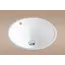 Встраиваемая снизу белая раковина для ванной Gid YJ848
