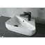Подвесная белая раковина для ванной  Gid N9275L