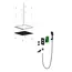 Душевая система встроенная с термостатом Timo Petruma SX-5019