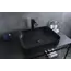 Накладная раковина для ванной Gid Bm1304 черная матовая