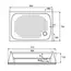 Душевой поддон прямоугольный RGW LUX/TN (Литой экран)